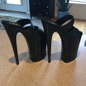 Pleaser Infinity platform stripper heels